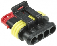 4 POS PLUG HSG  SUPERSEAL (A) - Click for more info